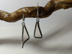 boucle d'oreille rose