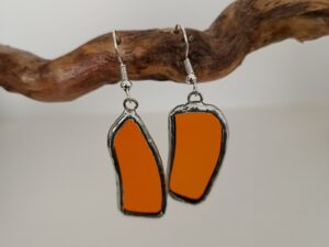 boucle d'oreille orange (copie)