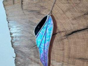 aile de papillon bleu et noir (copie)