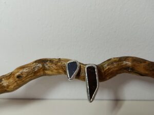 boucle d'oreille noir